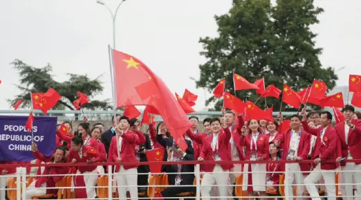 2024巴黎奥运会开幕式 海报
